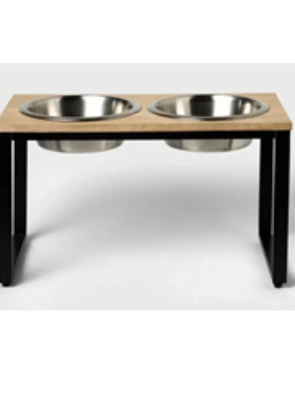 🐶BOOTS & BARKLEY~NIB Collapsible Elevated Feeder Double Dog Bowl 4 Cup capacity